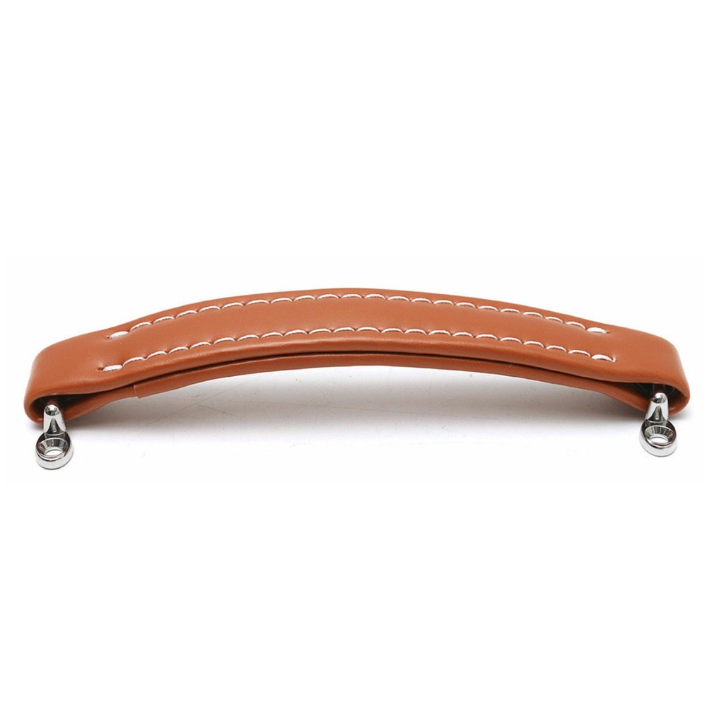 Brown Leather Style Guitar Amplifier Handle Strap For Fender Amp Instruments A