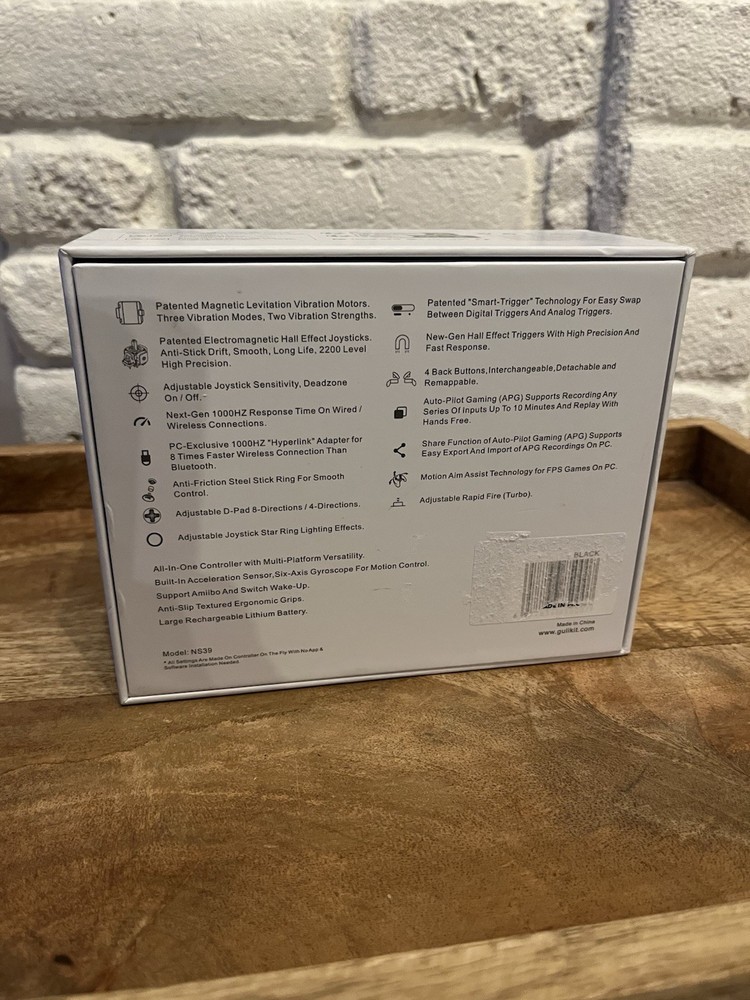 Gulikit KK3 Max Controller, Kingkong 3 Wireless Switch Controller, Model NS39