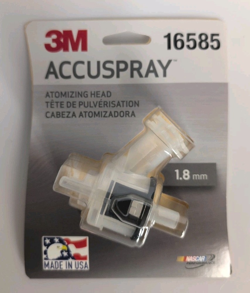 3M Accuspray Tips - 1.8 mm - White - Model 16585 - NEW