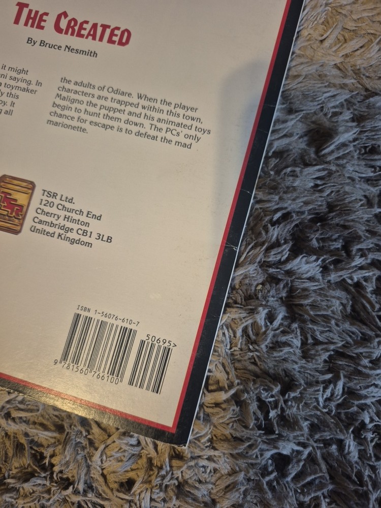 Dnd Ravenloff The Created