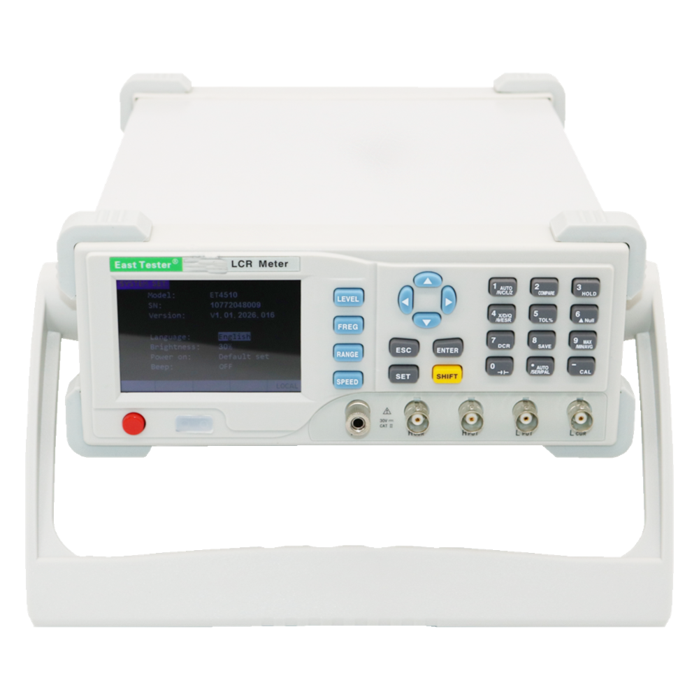 Benchtop LCR Meter 10-10KHz Component Measurement Data Recording Function