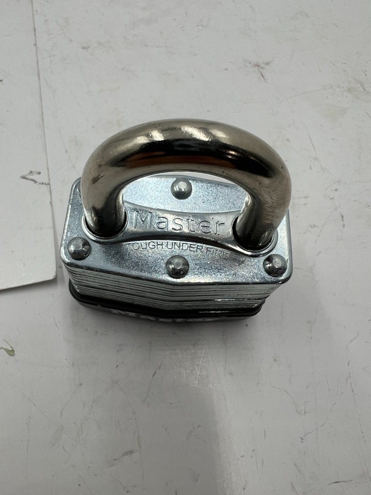 (QTY 2) Master Lock Warded Laminated Padlocks Key 203 500KA
