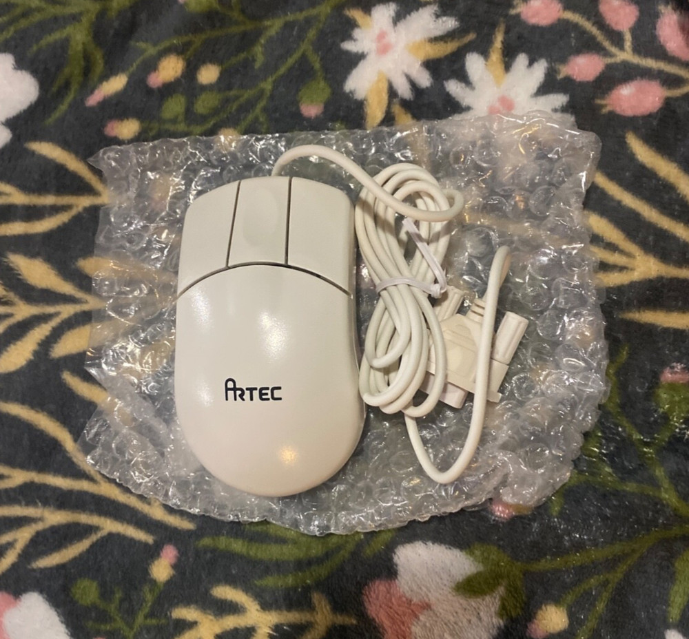 ARTEC AM820 3 BUTTON SERIAL MOUSE NEW OPEN BOX Driver Software Vintage