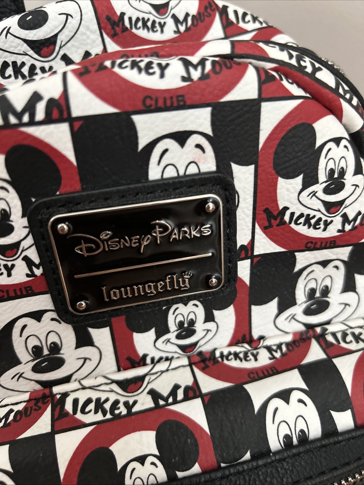 Loungefly Mickey Mouse Club Mouseketeer Mini Backpack NICE!!!