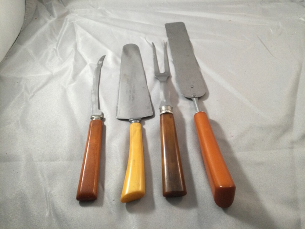 Vintage Bakelite Kitchen Utensils