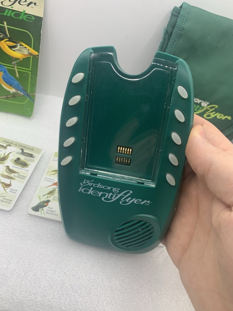 Birdsong Identiflyer Handheld Device + 3 Cards (Doesn’t Work) BF