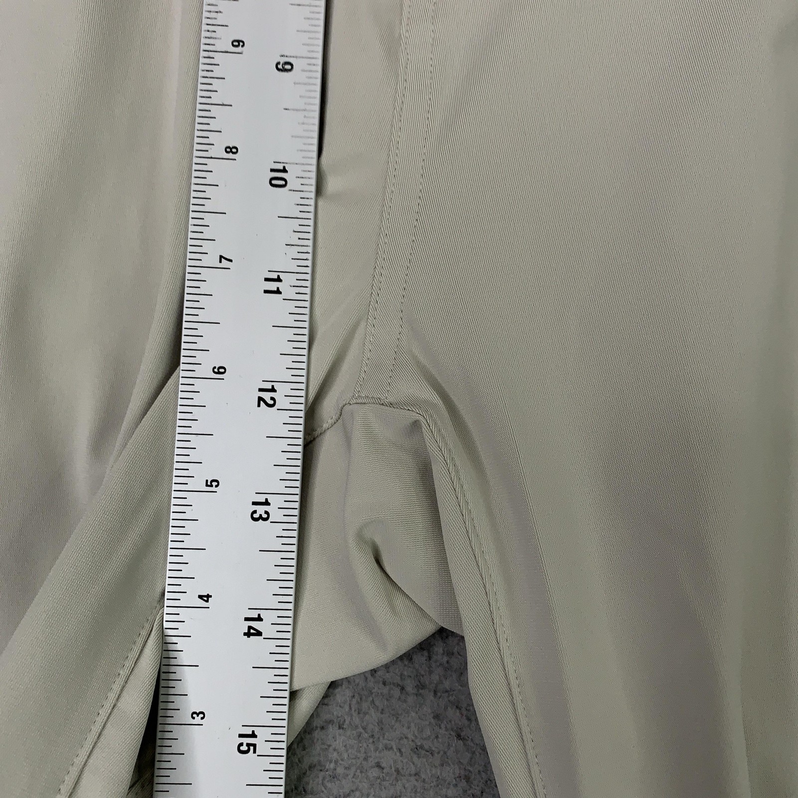 Rhone Pants Mens 40x33 Beige Commuter Tech Travel Stretch Golf Performance