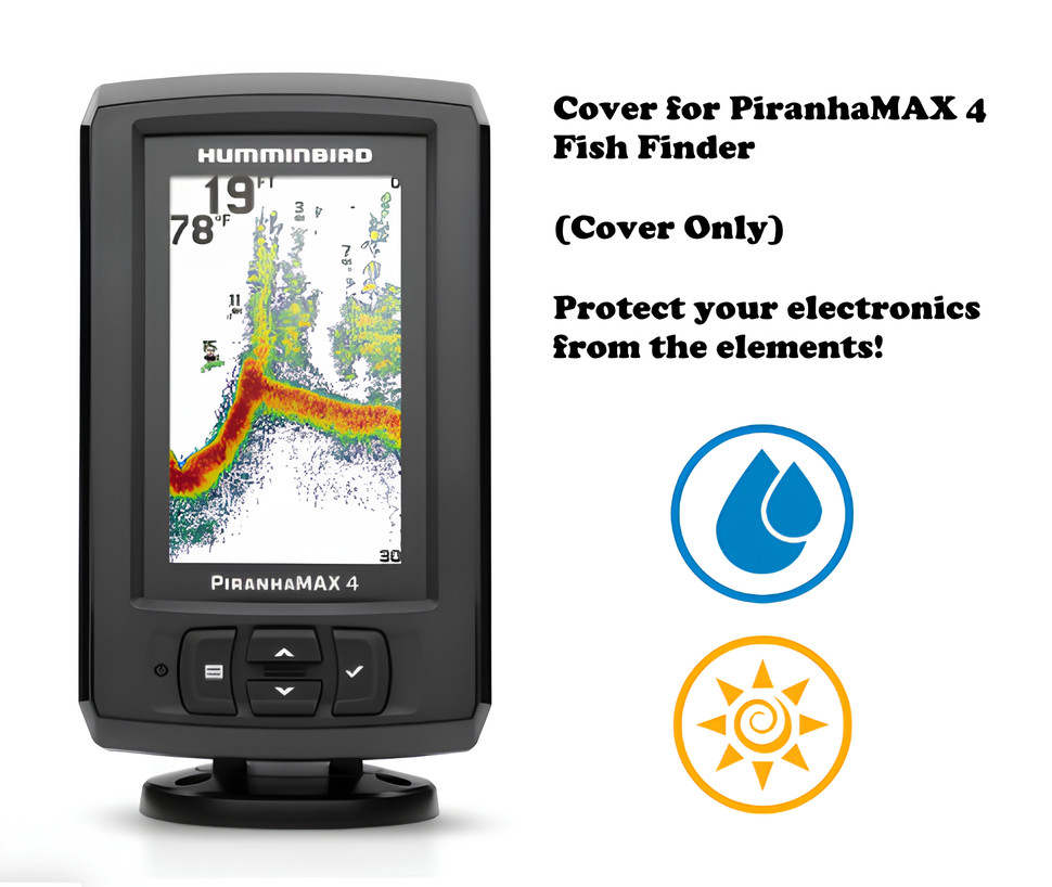 Cover for Humminbird PiranhaMax 4 Fish Finder - Custom Slip on Durable Cover