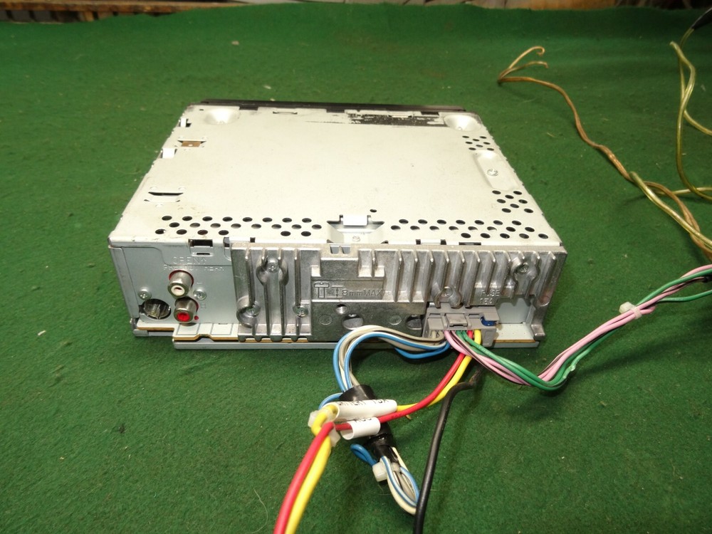 ALPINE CDE-100 FACEPLATE GOOD CONDITION tested