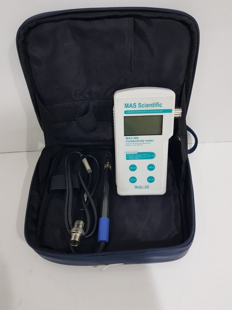 MAS Scientific MAS 966 Conductivity meter, A microcontroller lsi technology
