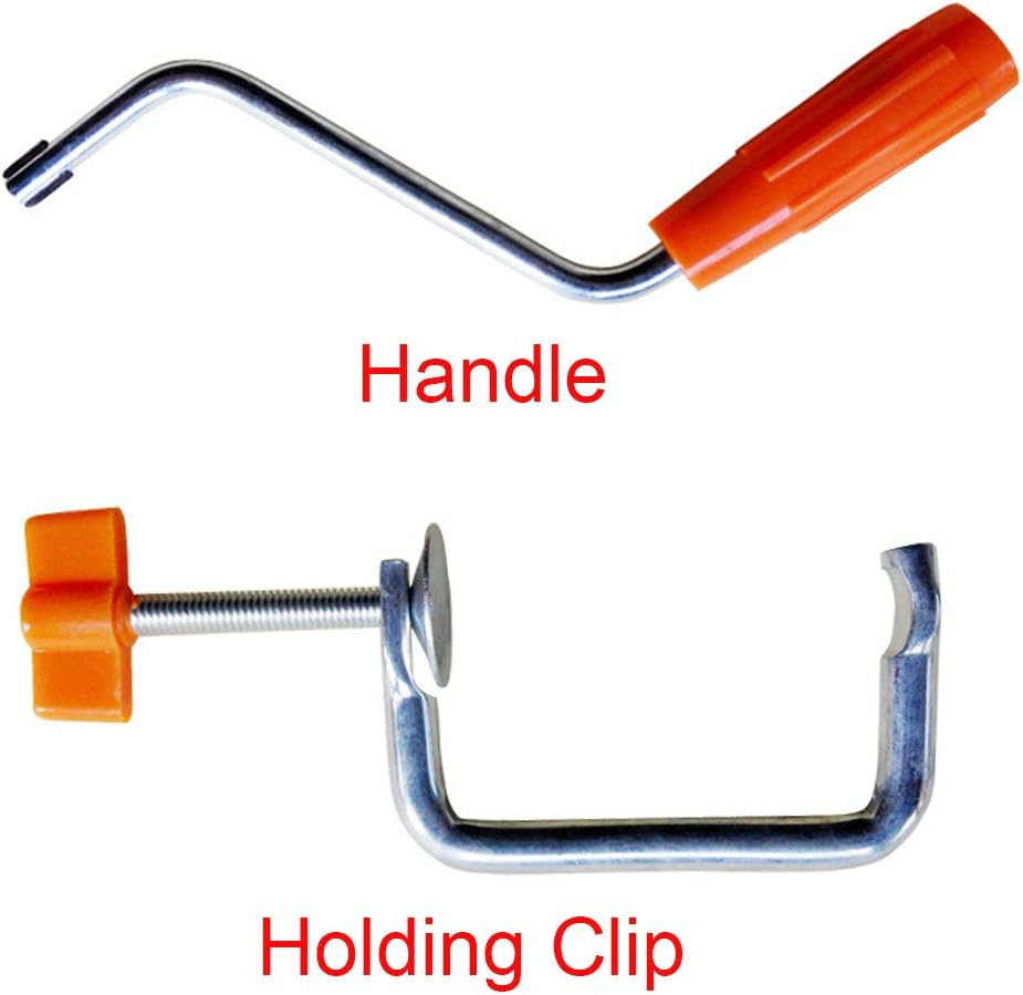 Durable Pasta Machine Holder Replacement Metal Home Kitchen Accessory (Handle)