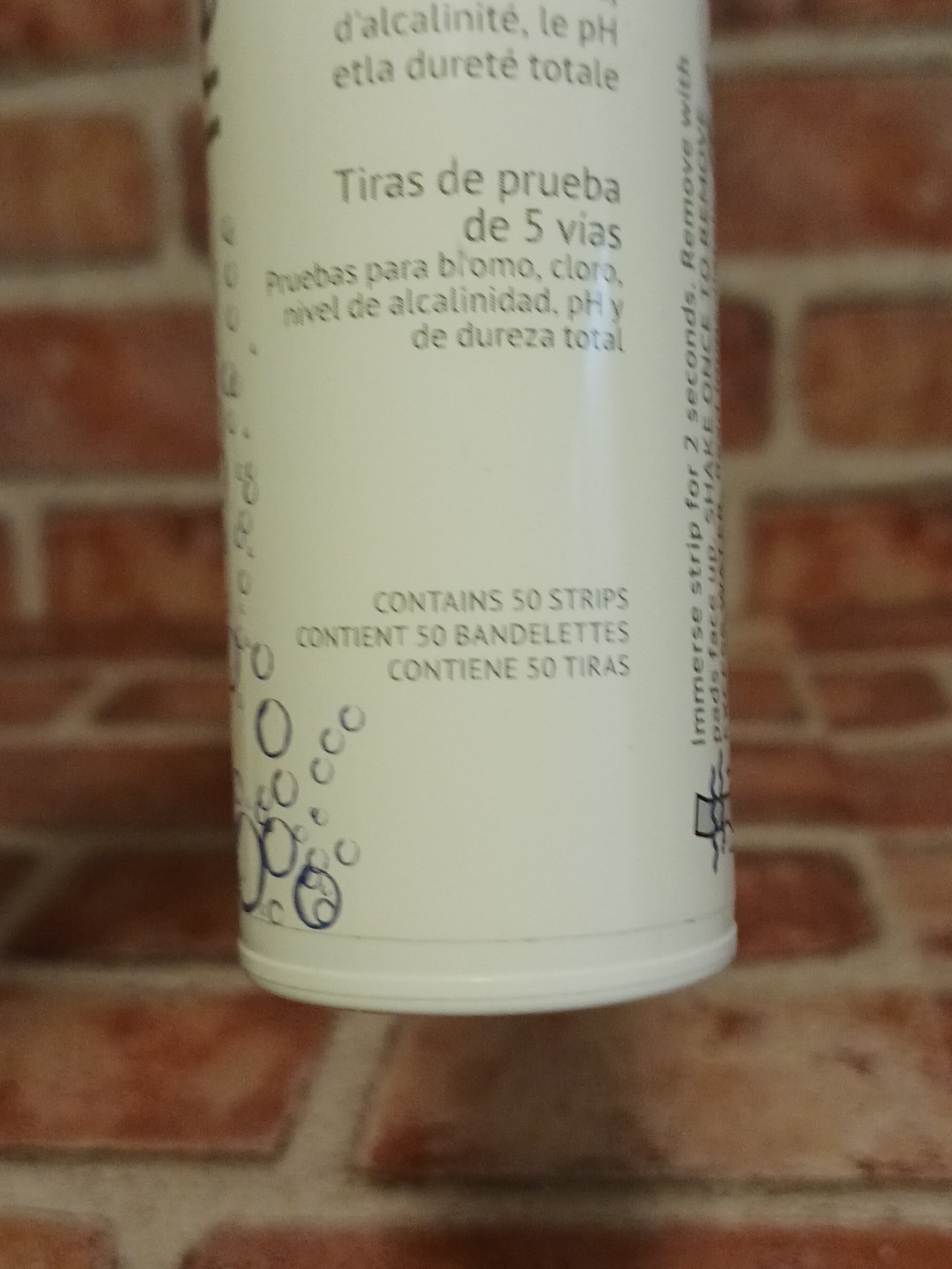 Hot Spring Spas Portable 5 Way Test Strips 80090