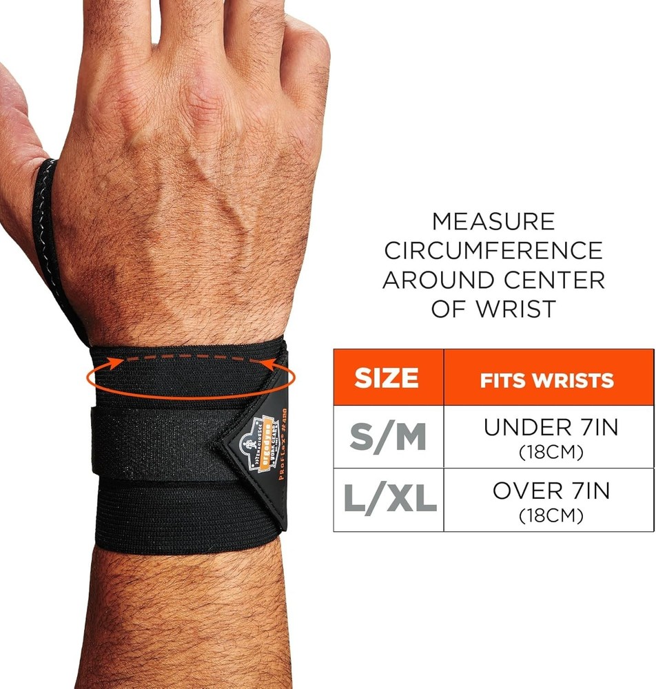Comfortable ProFlex 420 Wrist Wrap - Adjustable Fit with Thumb Loop Support