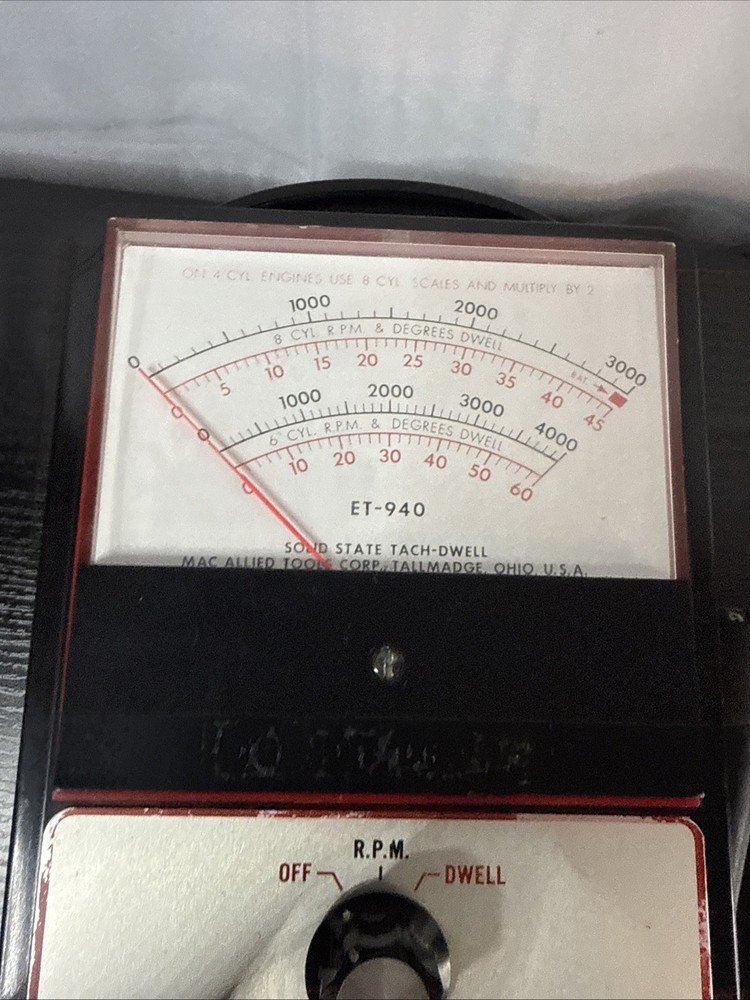 MAC Tools ET-940 Solid State Tach Dwell