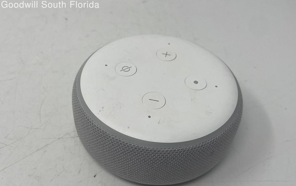 The Amazon Echo Dot Model C78MP8 White Gray Smart Speaker Not Tested