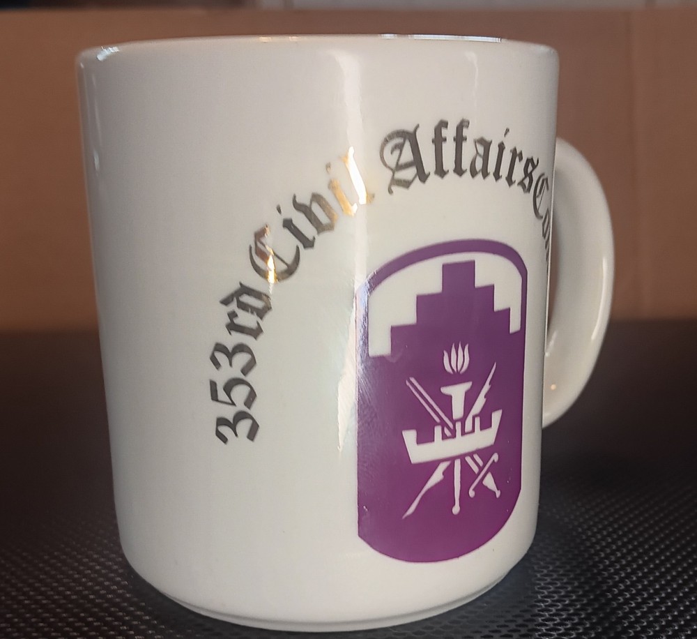 353rd Civil Affairs Command Coffee Tea Mug