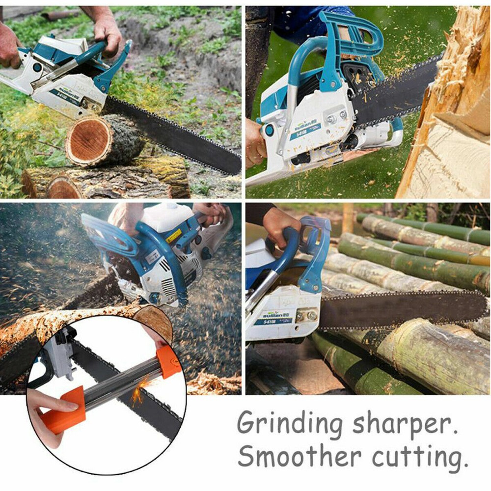 2IN1 Chainsaw Chain Quick Sharpener Metal File 3/8" 4.0mm For STIHL 56057504303