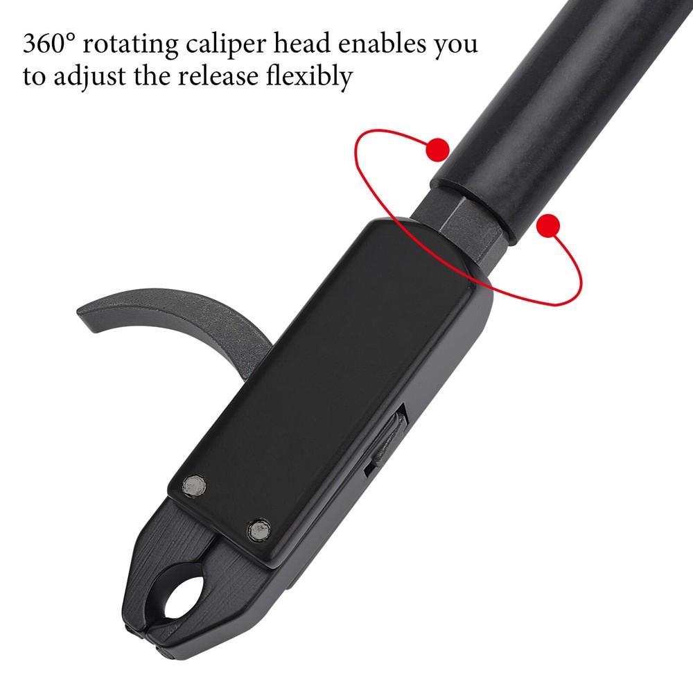 1x Archery Compound Bow Release Aids Adjustable Comfortable Quick Release