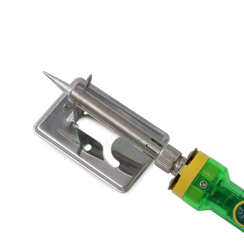5pcs Electric Soldering Iron Holder Stand Rest Base Simple Folding Tool DIY