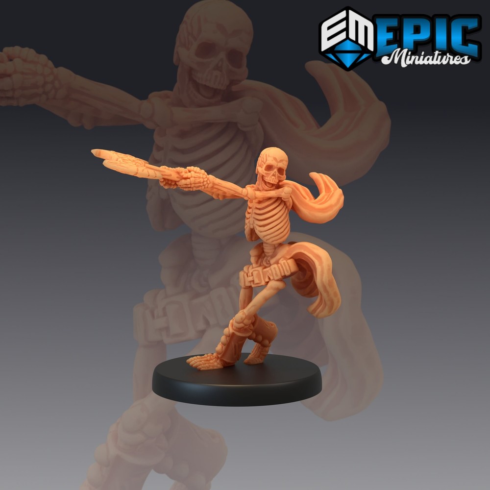 Axe Skeleton | DnD Miniatures | Fantasy |Tabletop Gaming| Tabletop Miniature