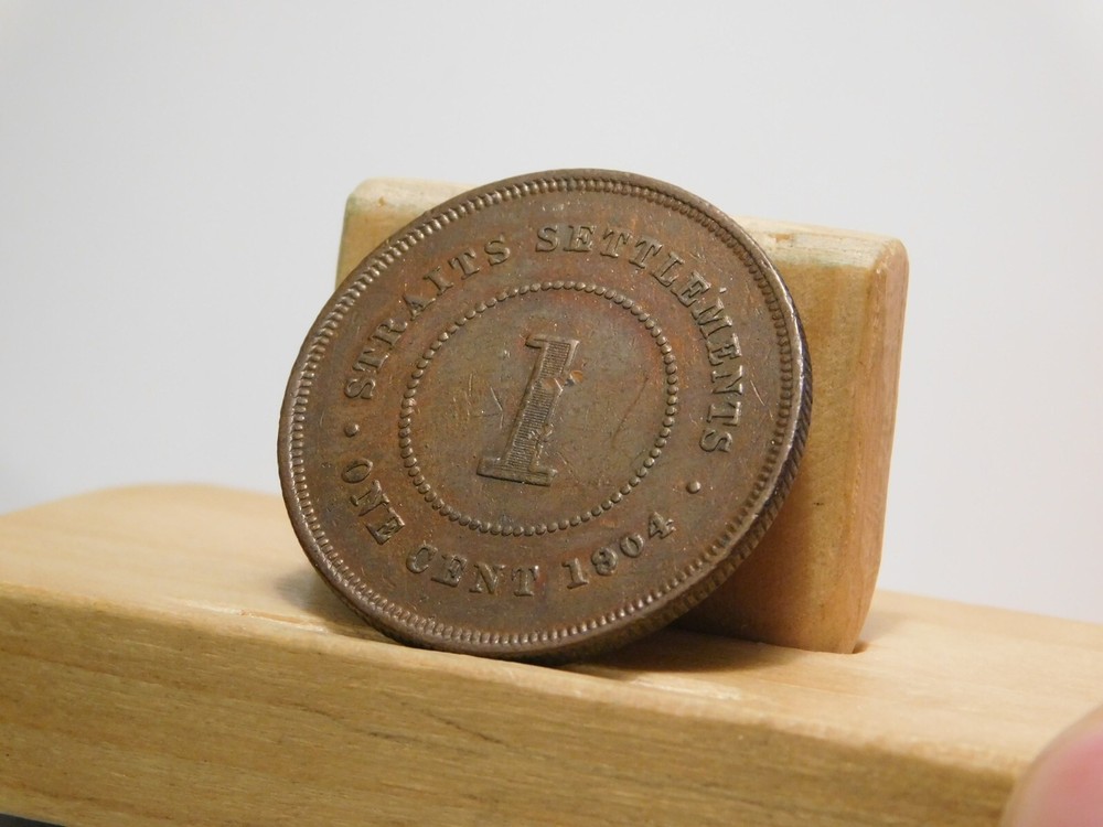 Straits Settlements, 1904, one cent, Edward VII