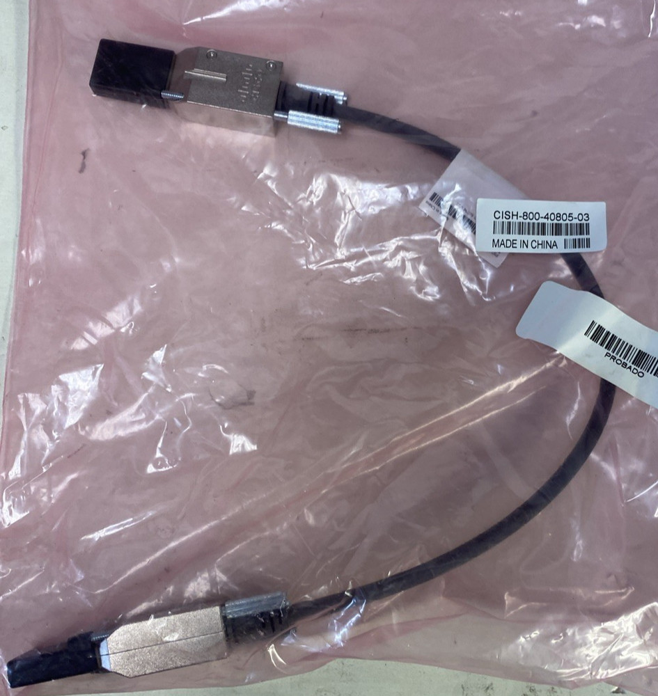 STACK-T2-50CM V03 Cisco 3650-24 StackWise 160 Stacking Cable 800-40805-03 New