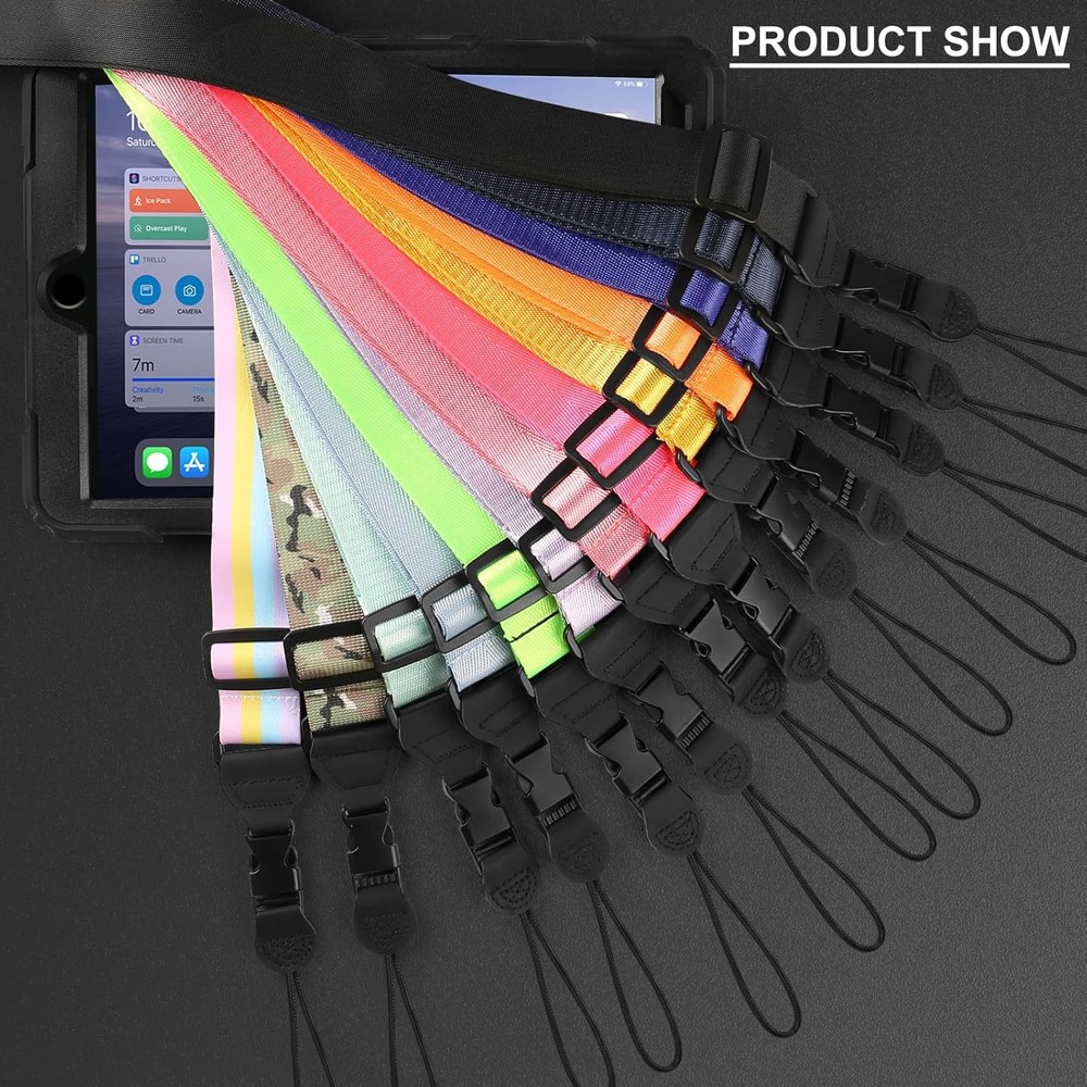 5 Pack Universal Shoulder Strap, Replacement Nylon Neck Lanyard, Comfortable...