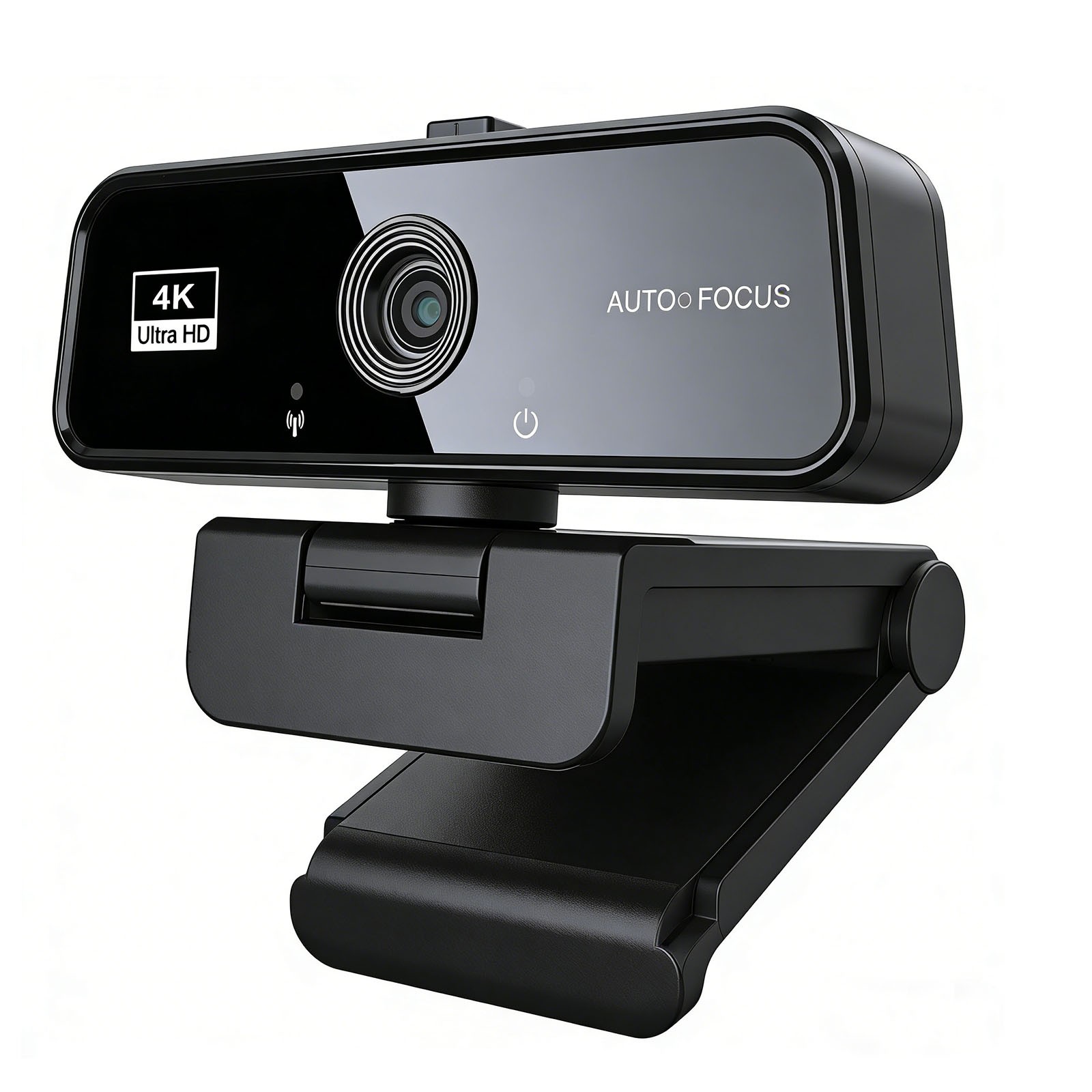 4K Webcam for PC USB Webcam W/ Microphone Autofocus Web Camera for Plug&Play