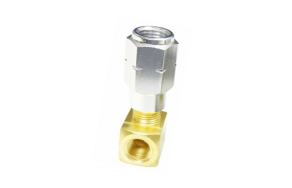 CHEVY LS1 LS2 ENGINE FUEL RAIL PRESSURE GAUGE ADAPTER