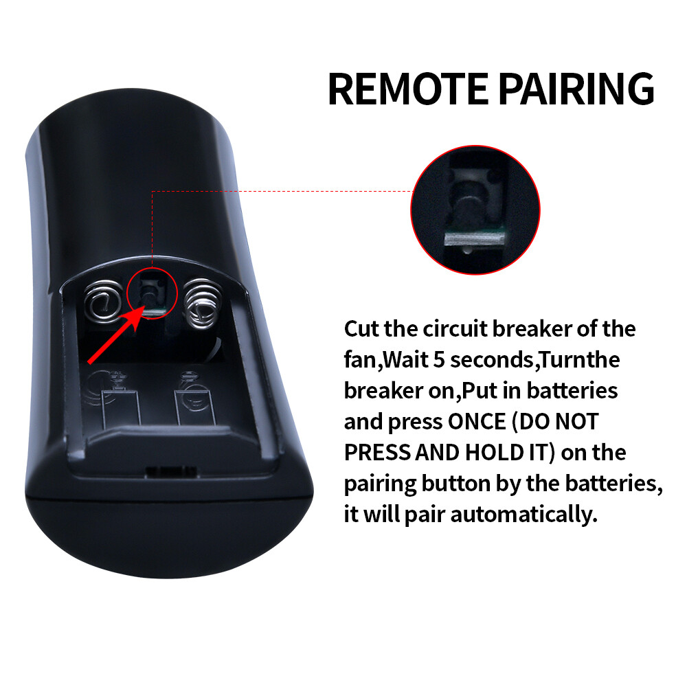 Replacement Remote Control For Hunter Handheld Ceiling Fan K6266