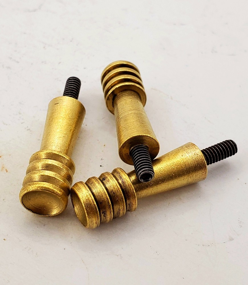 45 Cal Brass Loading & Cleaning Jag 3/8" 8-32 Flintlock Percussion Muzzleloader