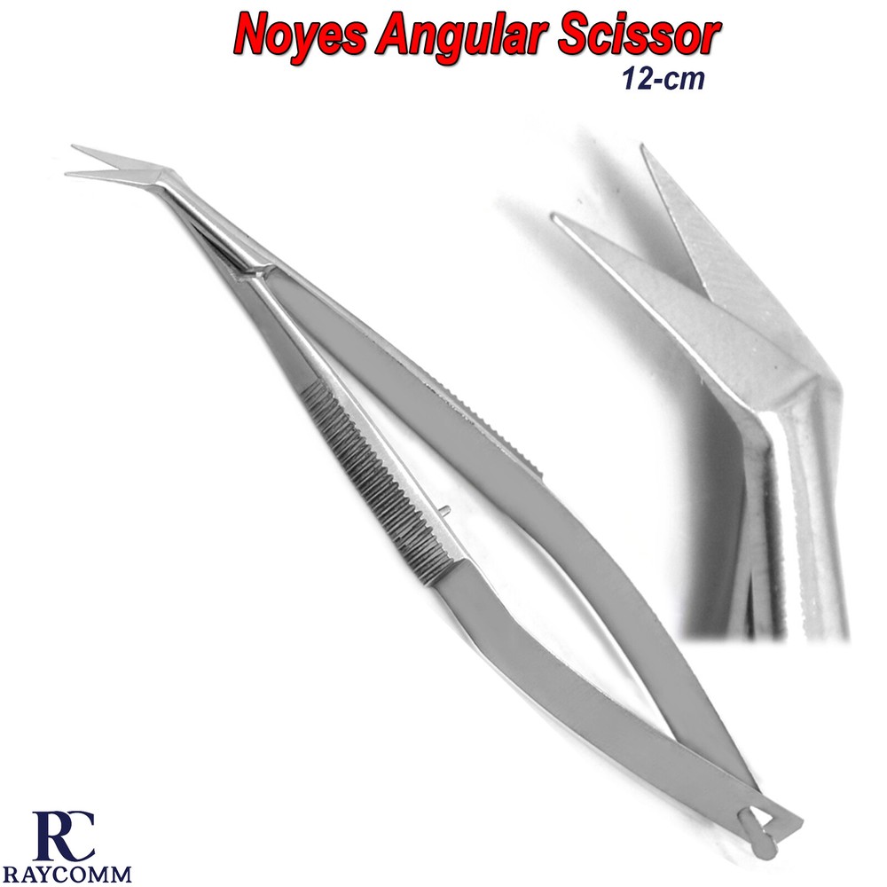 Surgery Ophthalmic Spring Action Noyes Angular Scissor Ophthalmology Micro Shear