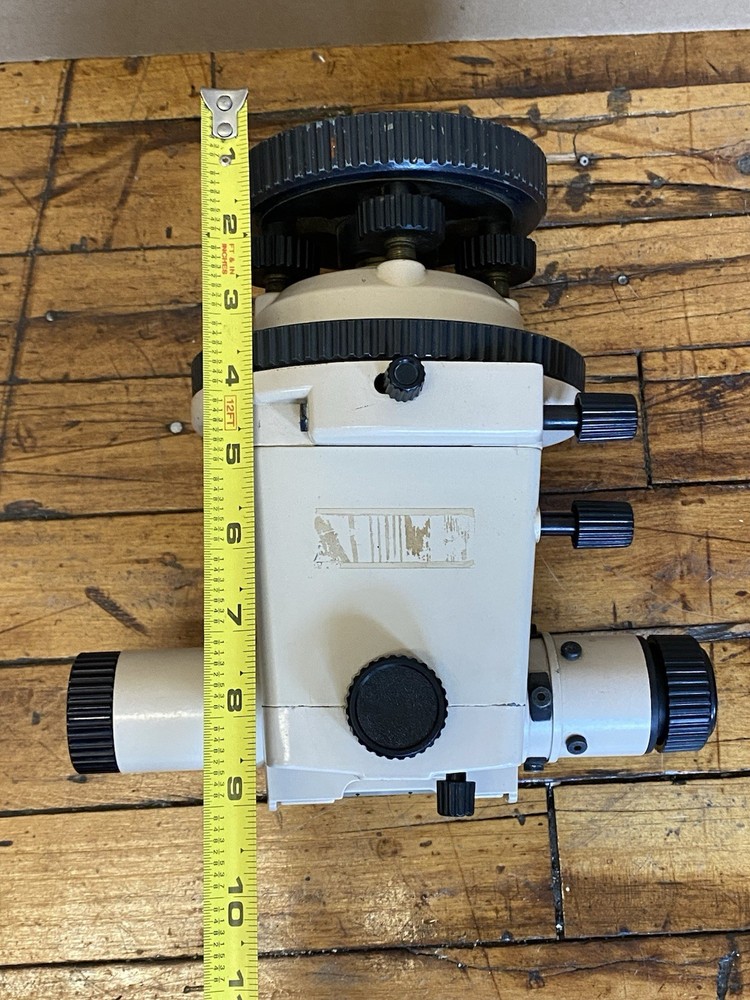 David White Realist LT8-300 Transit Level Survey Optical Tool with Case