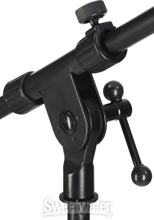 Rok-It Tripod Boom Microphone Stand - Black