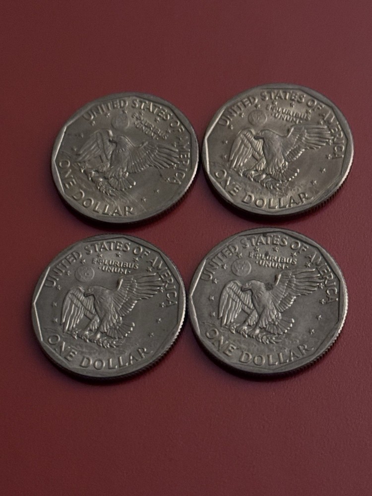 1979 Susan B Anthony Dollar (4) Very Fine Condition