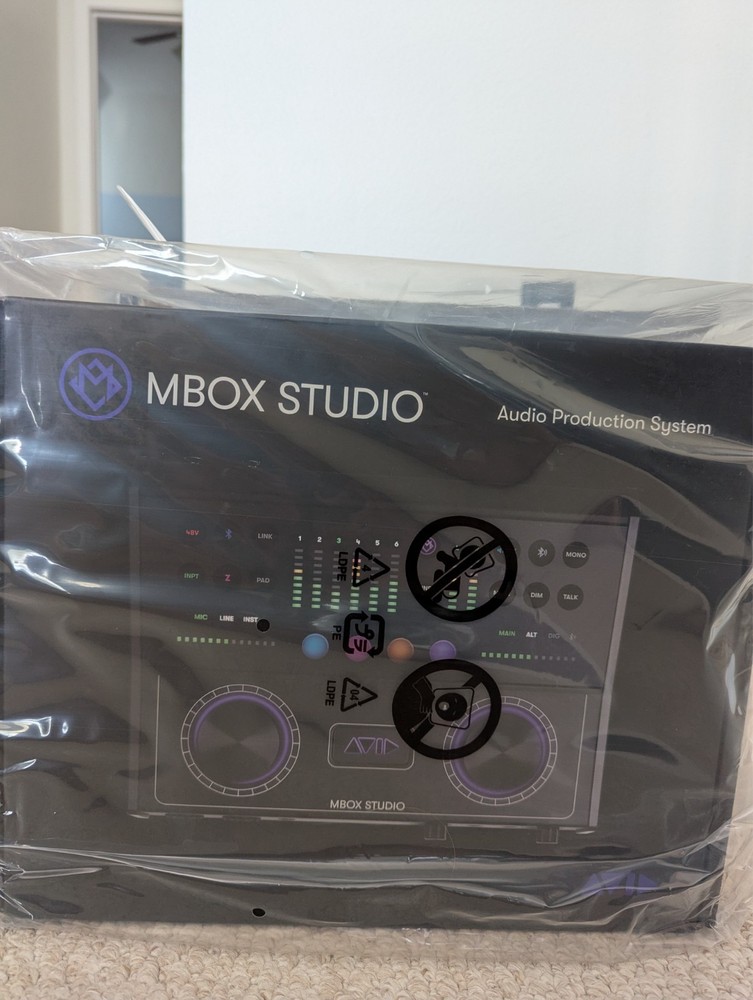 NEW - Avid MBOX Studio USB-C Audio Interface with Perpetual Pro Tools License