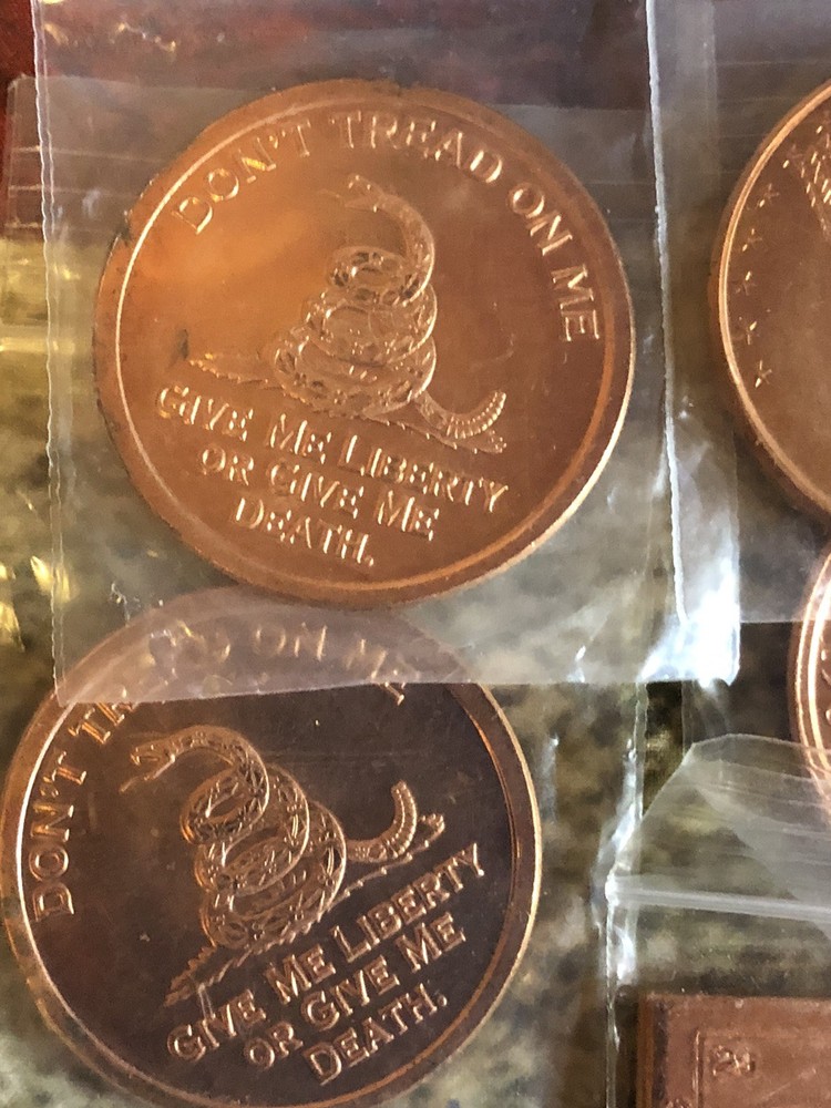 1 oz & 5 oz Copper Round & Bar Lot