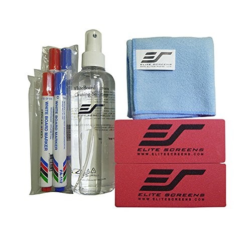 New Elite Screens WhiteBoard Projection Screen Cleaning Kit - 6pc Bundle - ZER3