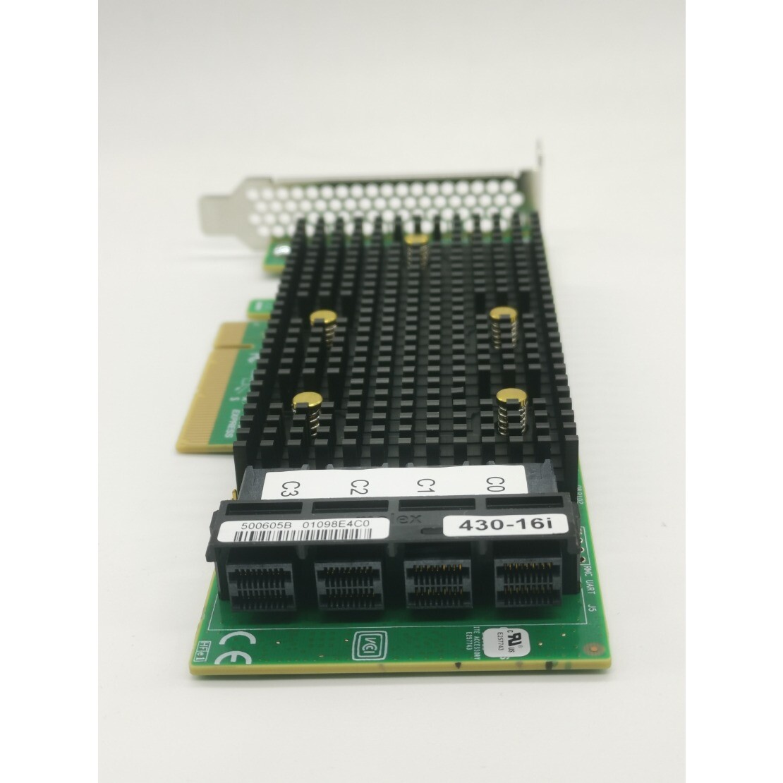 Lenovo 430-16I HBA 12Gbs PCIe 16 Port IT Mode JBOD+4x 8643 SATA/SAS Cable lot US