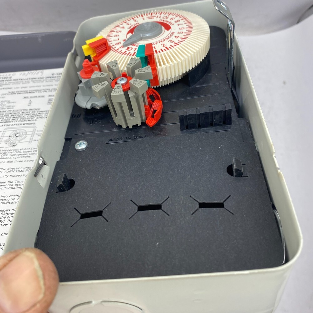 PARAGON P103-S ELECTRONIC TIME CONTROL SINGLE CHANNEL PROGRAMMABLE 24 HOUR 🎯