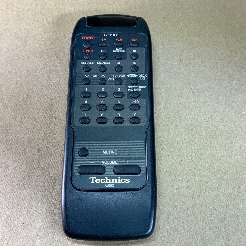 Technics SA-EX100 AV Control Stereo Receiver Amplifier Bundle with Remote Works