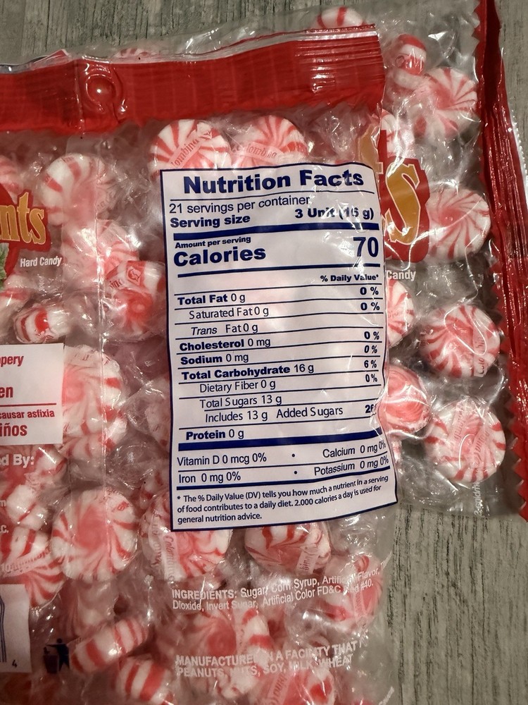 Starlight Mints Peppermint Hard Candy – 12 oz Bag