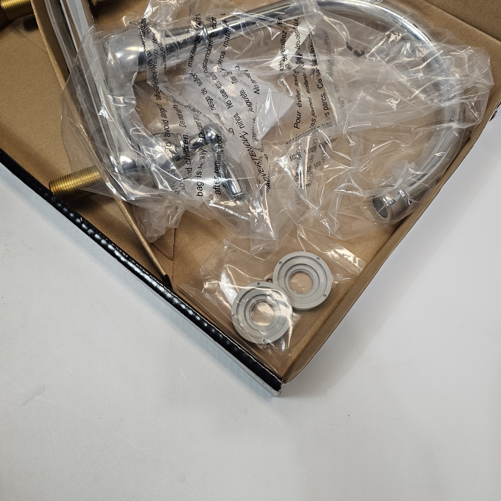 Delta Two Handle Kitchen Faucet Chrome 21987LF SS - Stainless Steel