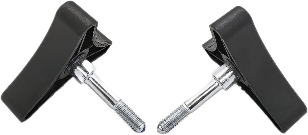 Adjustable Black Rollator Height Knob - Easy Install, Durable Aluminum Accessory