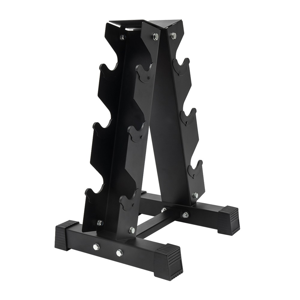 Durable Dumbbell Rack Storage Stand for Home Gym - Space Saving Design