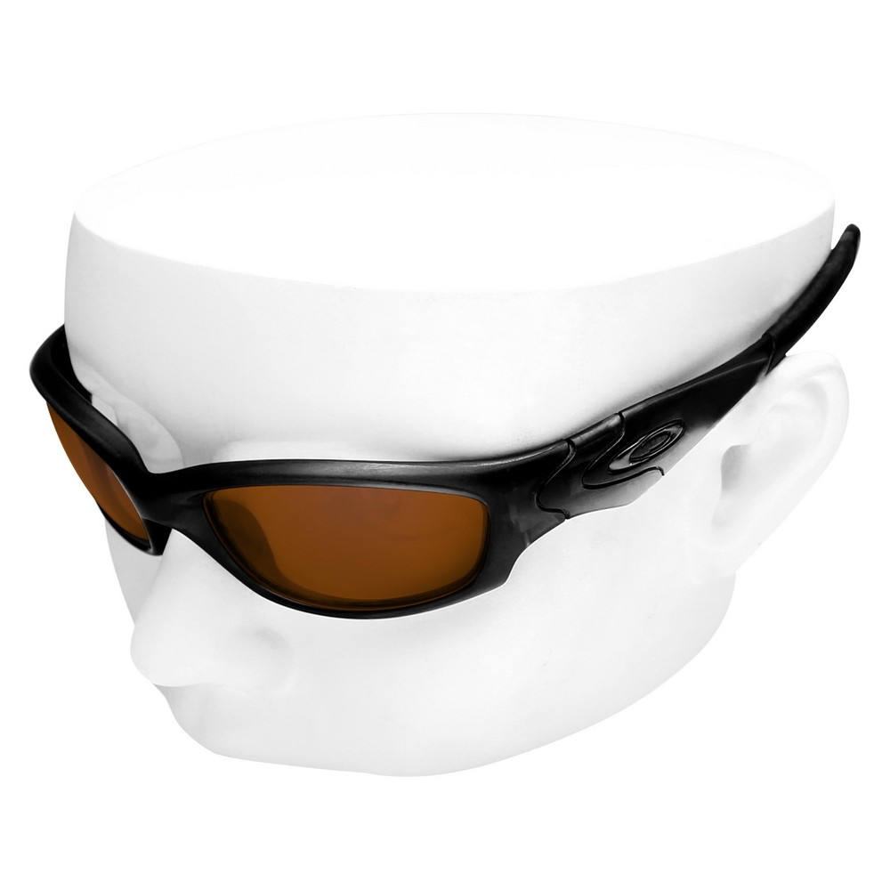 Max.Shield Lenses for-Oakley Straight Jacket 2007 POLARIZED -Brown
