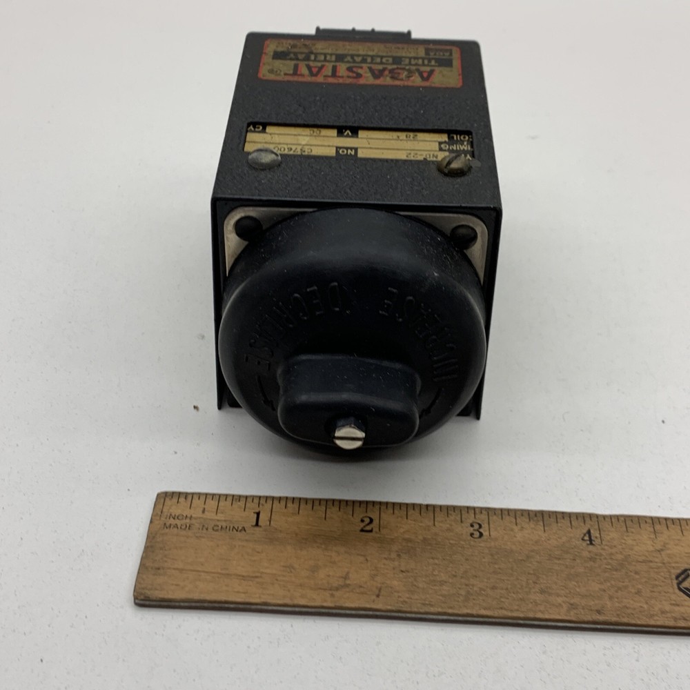 Agastat ND-22 Time Delay Relay 28VDC Coil