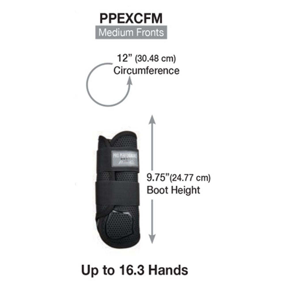 PPEXCFM Professional's Choice Pro Performance Elite XC Front Boots - Black NEW