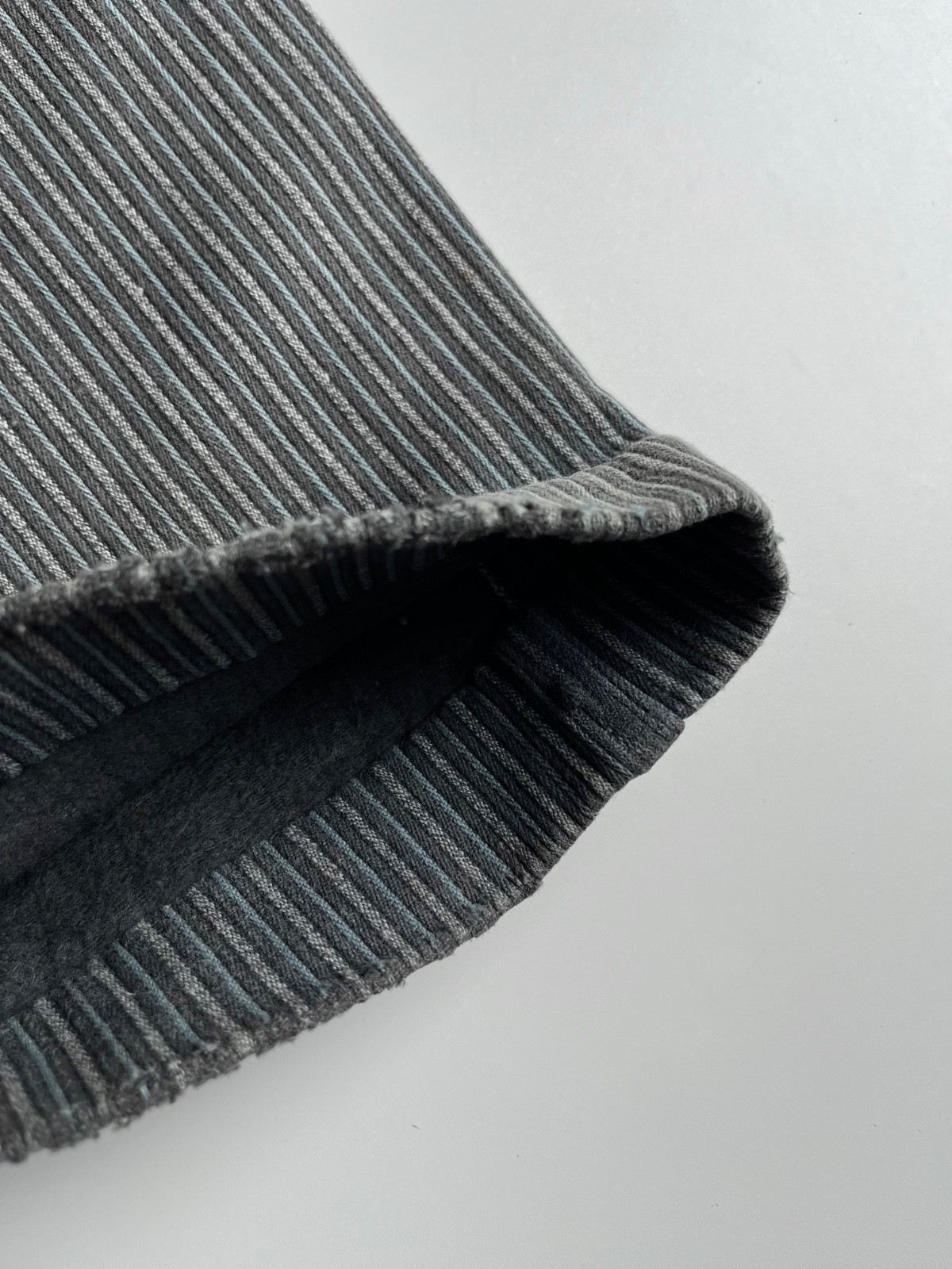 Vintage 1940s French Bleu Work Stripes Pants Made in France size 30 x 26