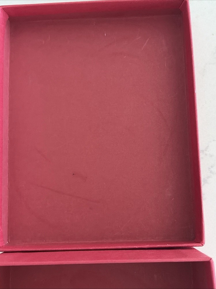 Valentino Garavani Red Empty Gift Box (Only) Red, Logo,Authentic